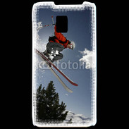 Coque LG P990 Skieur free ride
