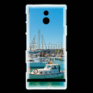Coque Sony Xperia U Bateau au port 3