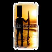 Coque Samsung Player One Surfer couché de soleil
