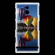 Coque Sony Xperia U Montgolfière miroir