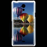 Coque Sony Xperia T Montgolfière miroir