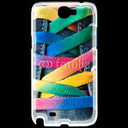 Coque Samsung Galaxy Note 2 Lacet de chaussure fashion