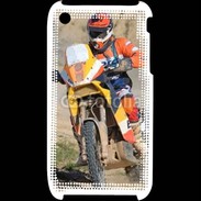 Coque iPhone 3G / 3GS Rallie Raid en moto