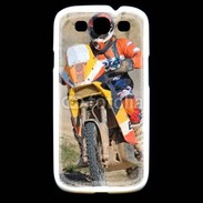 Coque Samsung Galaxy S3 Rallie Raid en moto