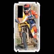 Coque Samsung Player One Rallie Raid en moto