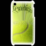 Coque iPhone 3G / 3GS J'aime le tennis 4