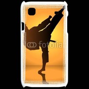 Coque Samsung Galaxy S Silhouette de karatéka