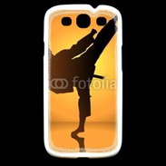 Coque Samsung Galaxy S3 Silhouette de karatéka