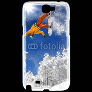 Coque Samsung Galaxy Note 2 Skieur free ride 2