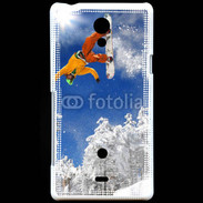 Coque Sony Xperia T Skieur free ride 2