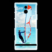 Coque Sony Xperia U Planche à voile en mer des caraïbes