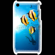 Coque iPhone 3G / 3GS Poisson jaune et noir