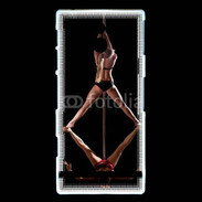 Coque Sony Xperia U Sexy danse avec 2 femmes