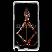 Coque Samsung Galaxy Note 2 Sexy danse avec 2 femmes