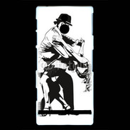 Coque Sony Xperia U Dessin de Danseur en couple