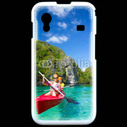Coque Samsung ACE S5830 Kayak dans un lagon