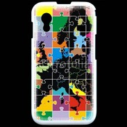Coque Samsung ACE S5830 Puzzle de l'Europe