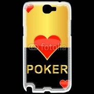 Coque Samsung Galaxy Note 2 Poker 6