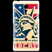 Coque Sony Xperia T Timbre USA