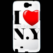 Coque Samsung Galaxy Note 2 I love New York