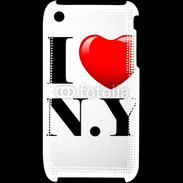 Coque iPhone 3G / 3GS I love New York