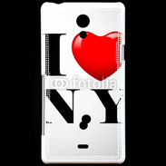 Coque Sony Xperia T I love New York