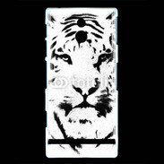 Coque Sony Xperia U Tatouage Tigre