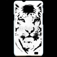 Coque Samsung Galaxy S2 Tatouage Tigre