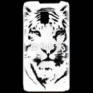 Coque LG P990 Tatouage Tigre