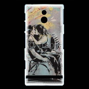Coque Sony Xperia U Kiss graffiti
