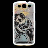 Coque Samsung Galaxy S3 Kiss graffiti
