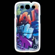 Coque Samsung Galaxy S3 Graffiti sur un mur