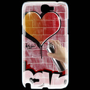 Coque Samsung Galaxy Note 2 Love graffiti