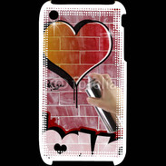 Coque iPhone 3G / 3GS Love graffiti