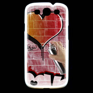 Coque Samsung Galaxy S3 Love graffiti