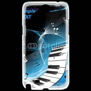 Coque Samsung Galaxy Note 2 Abstract piano