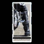 Coque Sony Xperia U Motard 2
