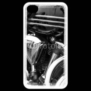 Coque iPhone 4 / iPhone 4S Moto et chrome