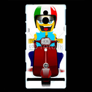 Coque Sony Xperia U J'aime le scooter