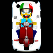 Coque Black Berry 8520 J'aime le scooter