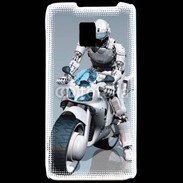 Coque LG P990 Moto du futur