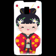 Coque LG P990 Fille japonaise