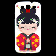 Coque Samsung Galaxy S3 Fille japonaise