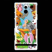 Coque Sony Xperia U Animaux cartoon