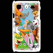 Coque Samsung Galaxy S Animaux cartoon