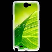 Coque Samsung Galaxy Note 2 Feuille écologie