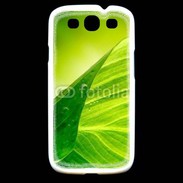Coque Samsung Galaxy S3 Feuille écologie