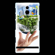 Coque Sony Xperia U Je suis un écocitoyen