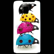 Coque LG P990 Pile de coccinelles