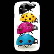 Coque Samsung Galaxy S3 Pile de coccinelles